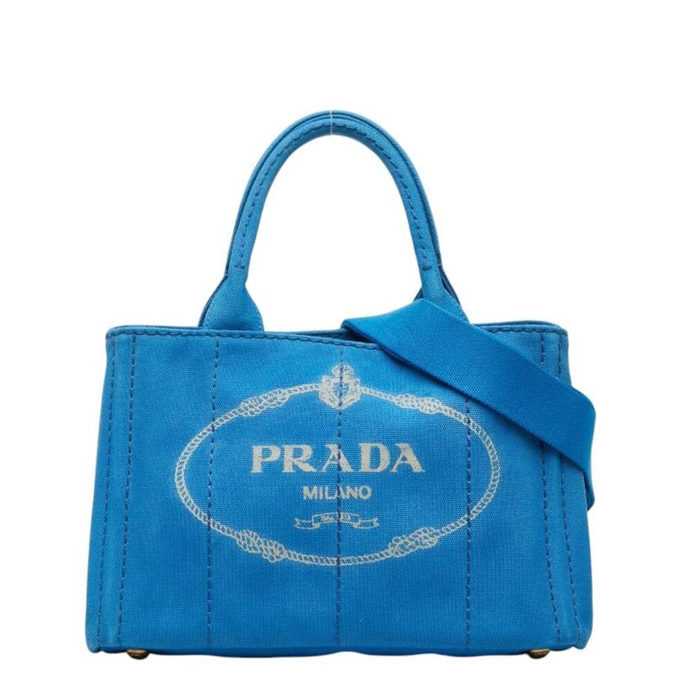 Prada Canapa Convertible Tote Canvas #266812P70B